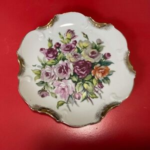 VTG Japanese porcelaine decorative plate